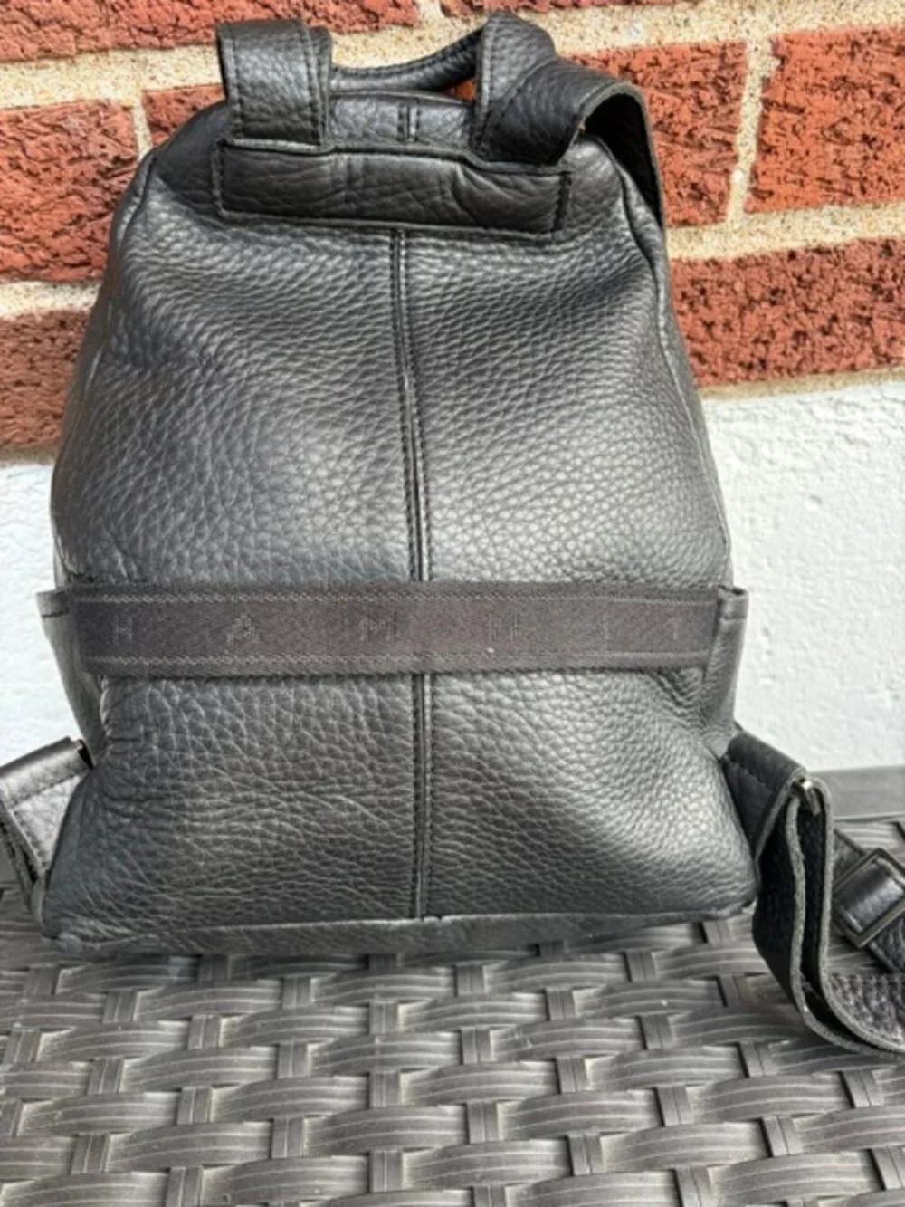 Hammitt Hunter Medium Backpack - Black/Gunmetal